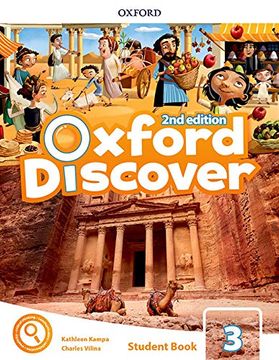 portada Oxford Discover 3 Class Book With app Pack 2nd Edition (in English)