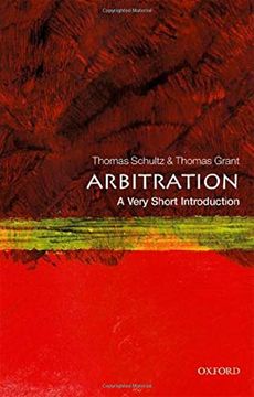 portada Arbitration: A Very Short Introduction (Very Short Introductions)