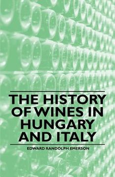 portada the history of wines in hungary and italy (en Inglés)