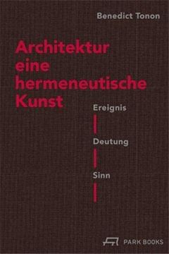 portada Architektur - Eine Hermeneutische Kunst (en Alemán)