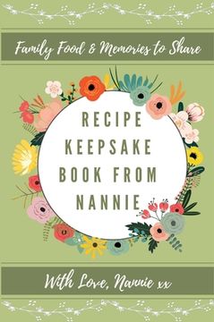 portada Recipe Keepsake Book From Nannie