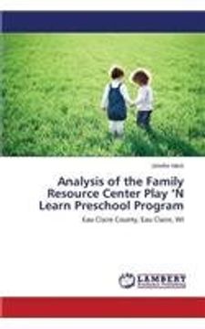 portada Analysis of the Family Resource Center Play 'N Learn Preschool Program