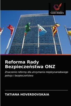 portada Reforma Rady Bezpieczeństwa ONZ (en Polaco)