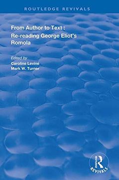 portada From Author to Text: Re-Reading George Eliot's Romola
