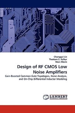 portada design of rf cmos low noise amplifiers