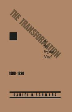 portada The Transformation of the English Novel, 1890-1930 (in English)