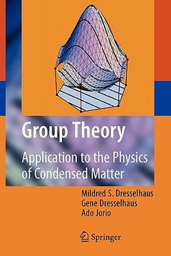 portada group theory: application to the physics of condensed matter (en Inglés)