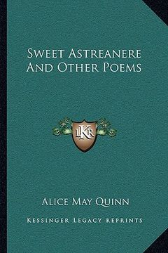 portada sweet astreanere and other poems (en Inglés)