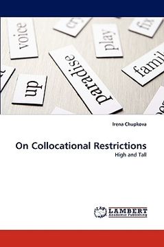 portada on collocational restrictions (en Inglés)