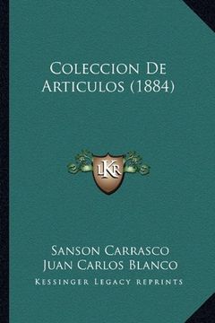 portada Coleccion de Articulos (1884)