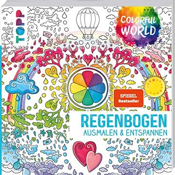portada Colorful World - Regenbogen: Ausmalen & Entspannen (en Alemán)