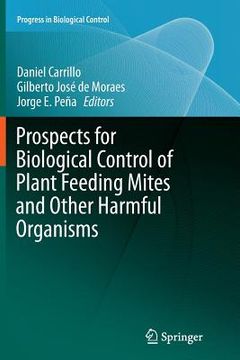portada Prospects for Biological Control of Plant Feeding Mites and Other Harmful Organisms (en Inglés)