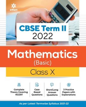 portada CBSE Term II Mathematics Basic 10th (en Inglés)