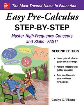 portada Easy Pre-Calculus Step-By-Step, Second Edition (Easy Step by Step) (en Inglés)