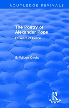 portada Routledge Revivals: The Poetry of Alexander Pope (1955): Laureate of Peace (in English)