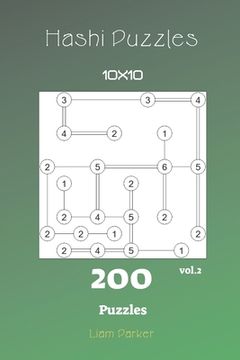portada Hashi Puzzles - 200 Puzzles 10x10 vol.2 (en Inglés)