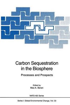 portada carbon sequestration in the biosphere: processes and prospects (in English)