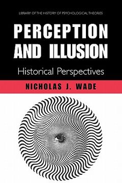 portada perception and illusion: historical perspectives (in English)