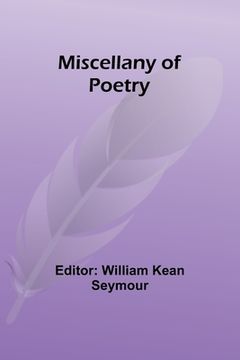 portada Miscellany of Poetry (en Inglés)