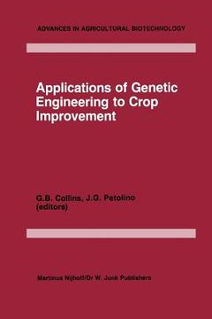 portada Applications of Genetic Engineering to Crop Improvement (en Inglés)