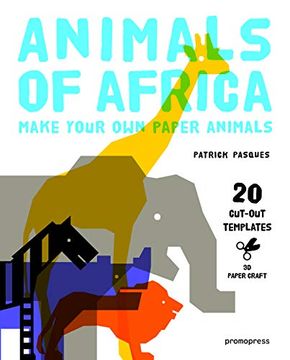 portada 3d Paper Craft Animals of Africa
