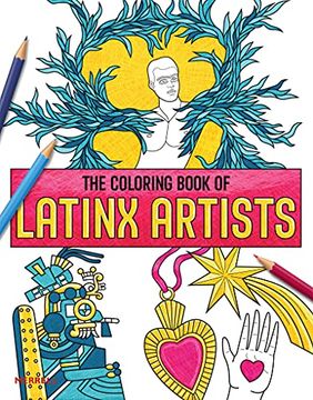 portada Coloring Book of Latinx Art: Black Anarchism and Abolition (en Inglés)