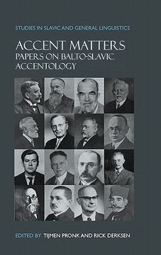 portada accent matters: papers on balto-slavic accentology.