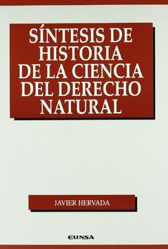 portada Síntesis de Historia de la Ciencia del Derecho Natural
