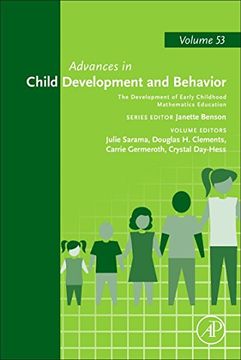 portada The Development of Early Childhood Mathematics Education, Volume 53 (Advances in Child Development and Behavior)