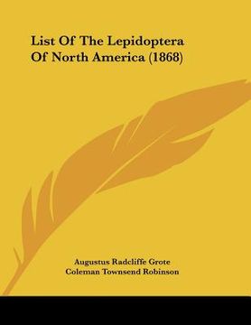 portada list of the lepidoptera of north america (1868) (en Inglés)