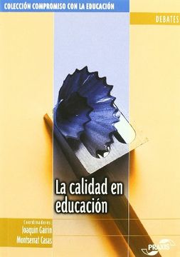 portada La Calidad en Educación: Algunas Reflexiones en Relación con la ley de Calidad (Colección Compromiso con la Educación. Debates) (in Spanish)