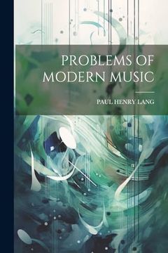 portada Problems of Modern Music (en Inglés)