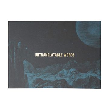 portada The School of Life - Untranslatable Words - Family Card Game of Untranslatable Words From Around the World 