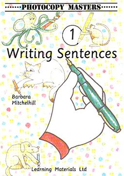 portada Writing Sentences: Bk. 1 (en Inglés)