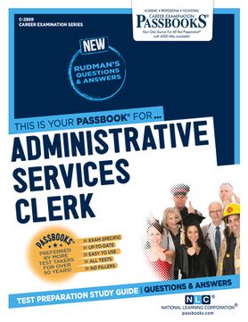 portada Administrative Services Clerk (C-2869): Passbooks Study Guide Volume 2869 (in English)