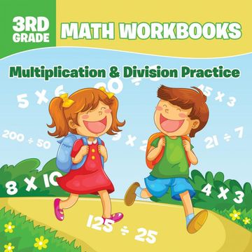 portada 3rd Grade Math Workbooks: Multiplication & Division Practice (en Inglés)