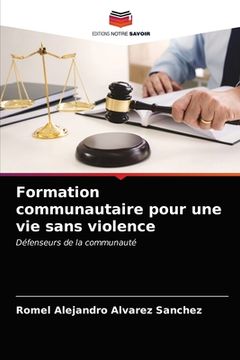portada Formation communautaire pour une vie sans violence (in French)