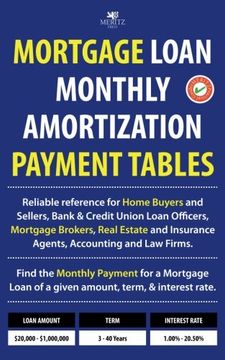 Libro Mortgage Loan Monthly Amortization Payment Tables: Easy to