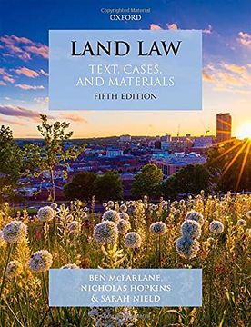 portada Land Law: Text, Cases and Materials (en Inglés)