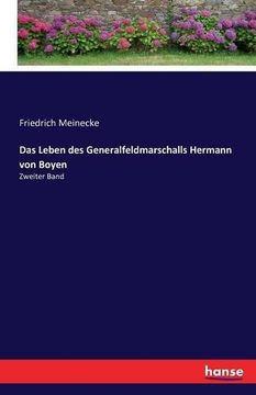 portada Das Leben Des Generalfeldmarschalls Hermann Von Boyen (German Edition)