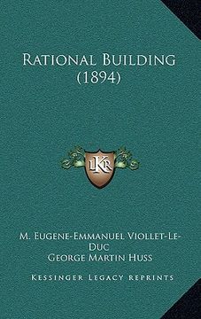 portada rational building (1894) (en Inglés)