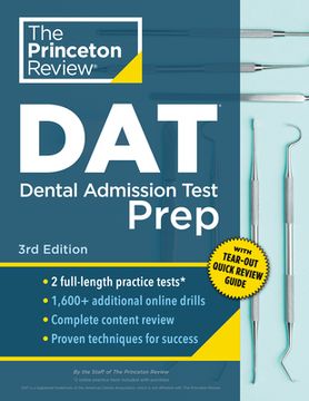 portada Princeton Review dat Prep, 3rd Edition (Graduate School Test Preparation) 