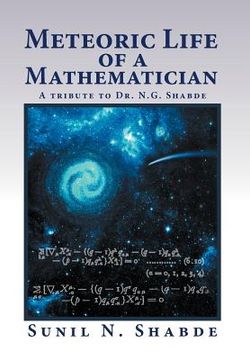portada meteoric life of a mathematician: a tribute to dr. n.g. shabde (en Inglés)