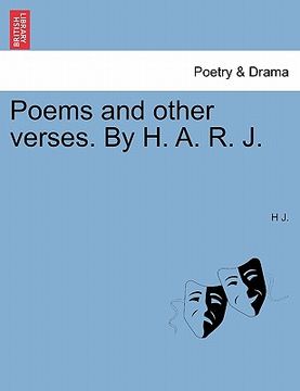 portada poems and other verses. by h. a. r. j. (in English)