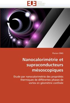 portada Nanocalorimetrie Et Supraconducteurs Mesoscopiques