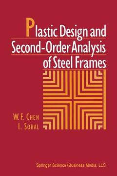 portada Plastic Design and Second-Order Analysis of Steel Frames (en Inglés)