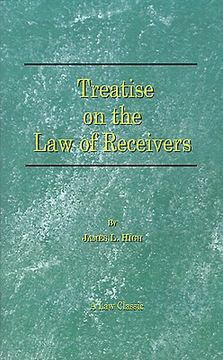portada a treatise on the law of receivers (in English)