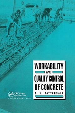 portada Workability and Quality Control of Concrete (en Inglés)