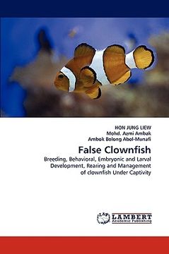 portada false clownfish (en Inglés)
