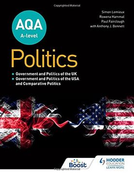 portada Aqa A-Level Politics: Government and Politics of the Uk, Government and Politics of the USA and Comparative Politics (en Inglés)